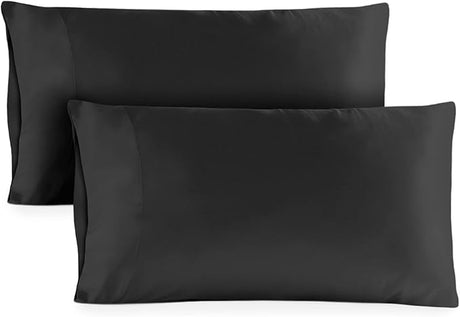 Pillow Cases Standard Size (Queen) - Set of 2, 20x30 Inch Cooling Pillow Cases Queen