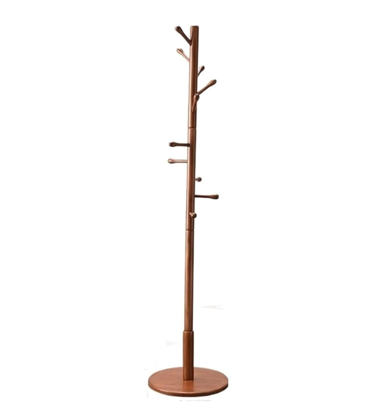 Coat Racks Coat Rack with 10 Hook Beech Wooden Coat Hanger Floor Standing Hat Coat Stands