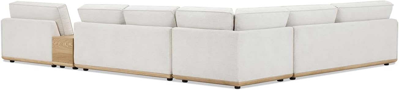 Home Destin 164" 5pc Modular RAF U-Shaped Chaise Sectional