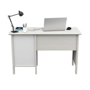 2-Drawer Computer Desk with Keyboard Tray, Washed Oak