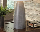 Shavontae Modern Table Lamp Set - 27.5" Gray Poly Lamps (2-Pack)