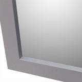 Basics DM47799 Full Length Mirror, 11" x 47", Grey