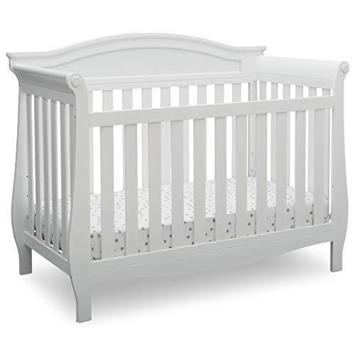 Lancaster 4-in-1 Convertible Baby Crib, Bianca White