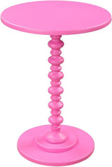 Palm Beach Spindle Table, Pink