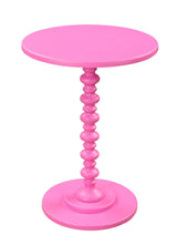 Palm Beach Spindle Table, Pink