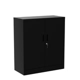 Metal Storage Cabinets with Shelves and Doors, Steel Locking Storage Cabinet