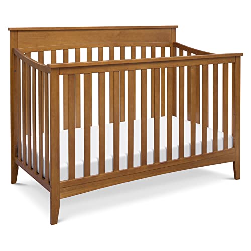 Grove 4-in-1 Convertible Crib in Chestnut, Greenguard Gold Certified