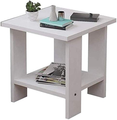 Table Nightstand Simple Bedside Table for Bedroom Office Shelves Bedside Table,End