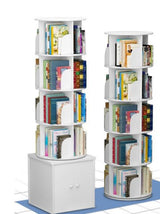 creative rotating bookcase 360 degree bookcase simple shelving simple student floor bookcase