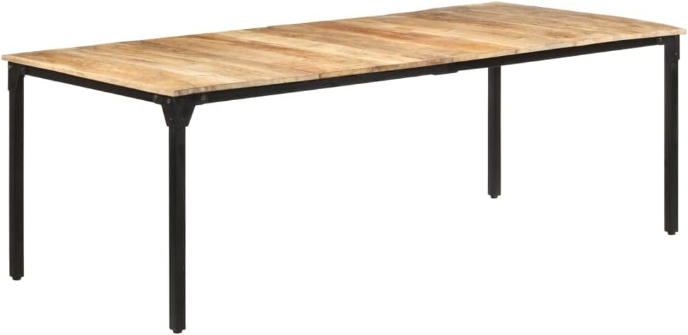 YouuIhom Industrial Retro Wood Dining Table – Multifunctional Center Table