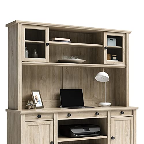 3-Piece Set with L-Shaped Desk Hutch & Lateral File Cabinet