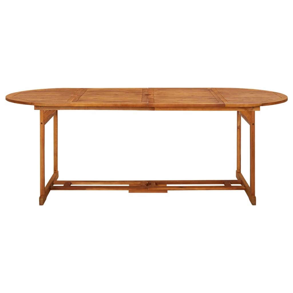 Patio Dining Table 86.6"x35.4"x29.5" Solid Acacia Wood
