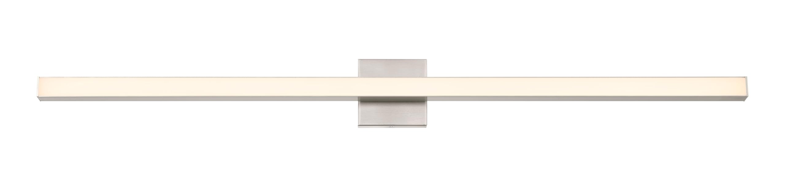 10148BNK-LED Trim Vanity, Integrated LED, Brushed Polished Nickel