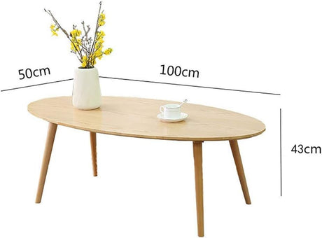 Coffee Table, Japanese Style Oval (Color:Default)