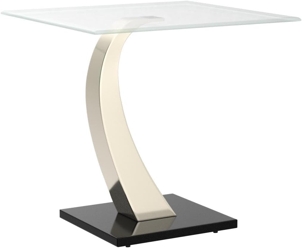 Kassius End Table, Metallic Finish