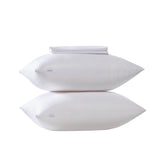 4 Pack Waterproof Down Feather Proof Pillow Protectors with Zipper King Size Set of 4 Poke Proof Bed