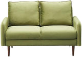 Hambrok Velvet Living Room Loveseat in Ginger