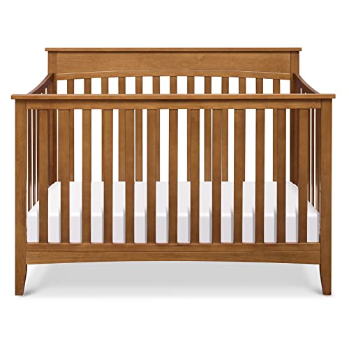 Grove 4-in-1 Convertible Crib in Chestnut, Greenguard Gold Certified