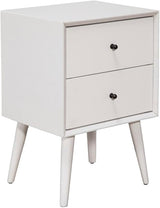 Furniture Flynn Nightstand, 18" W x 15" D x 26" H, Acorn