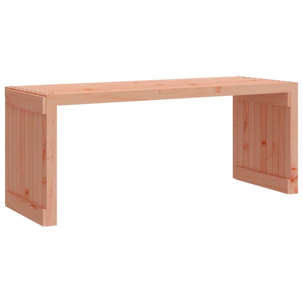 Extendable Patio Bench in Natural Douglas Brown