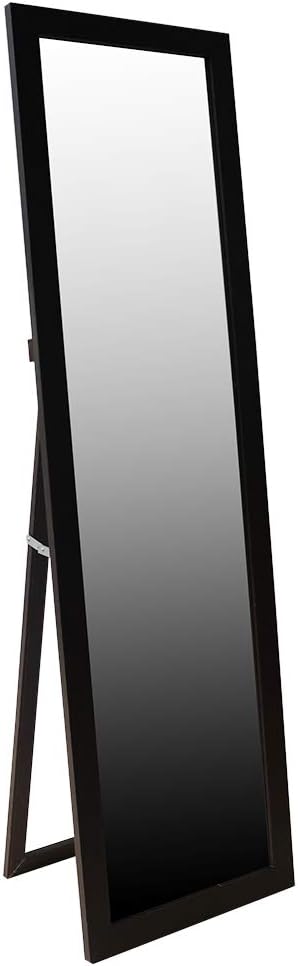 Basics DM47799 Full Length Mirror, 11" x 47", Grey