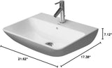 ME by Starck Wall-Mount Sink White