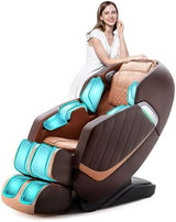 Massage Chair Full Body Zero Gravity, 55“ SL-Track Shiatsu, 10 Modes