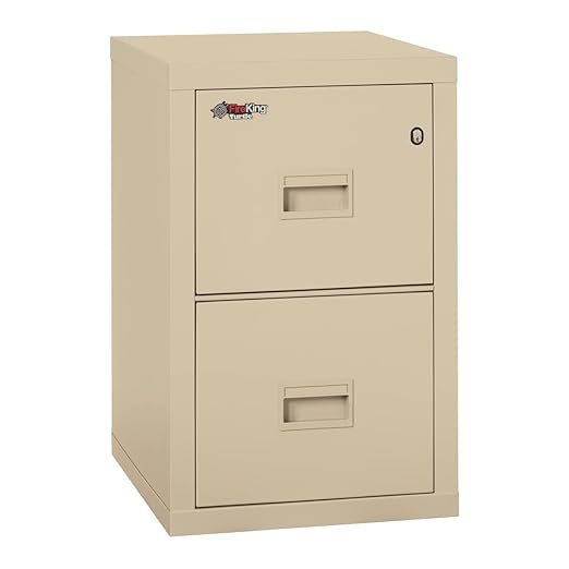 Turtle Fireproof File Cabinet, 52.75" H x 17.75" W x 22.13" D, Parchment