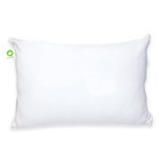 GhostBed Faux Down Pillow - Down Alternative with Breathable, Cool Microfiber Gel - Standard Size