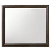 Merveille Rectangular Bedroom Mirror in Rich Espresso