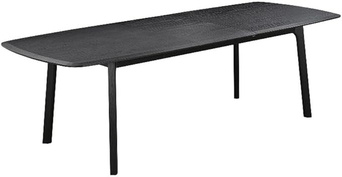 Holland Extendable Rectangle 98" Dining Table in Grey Oak