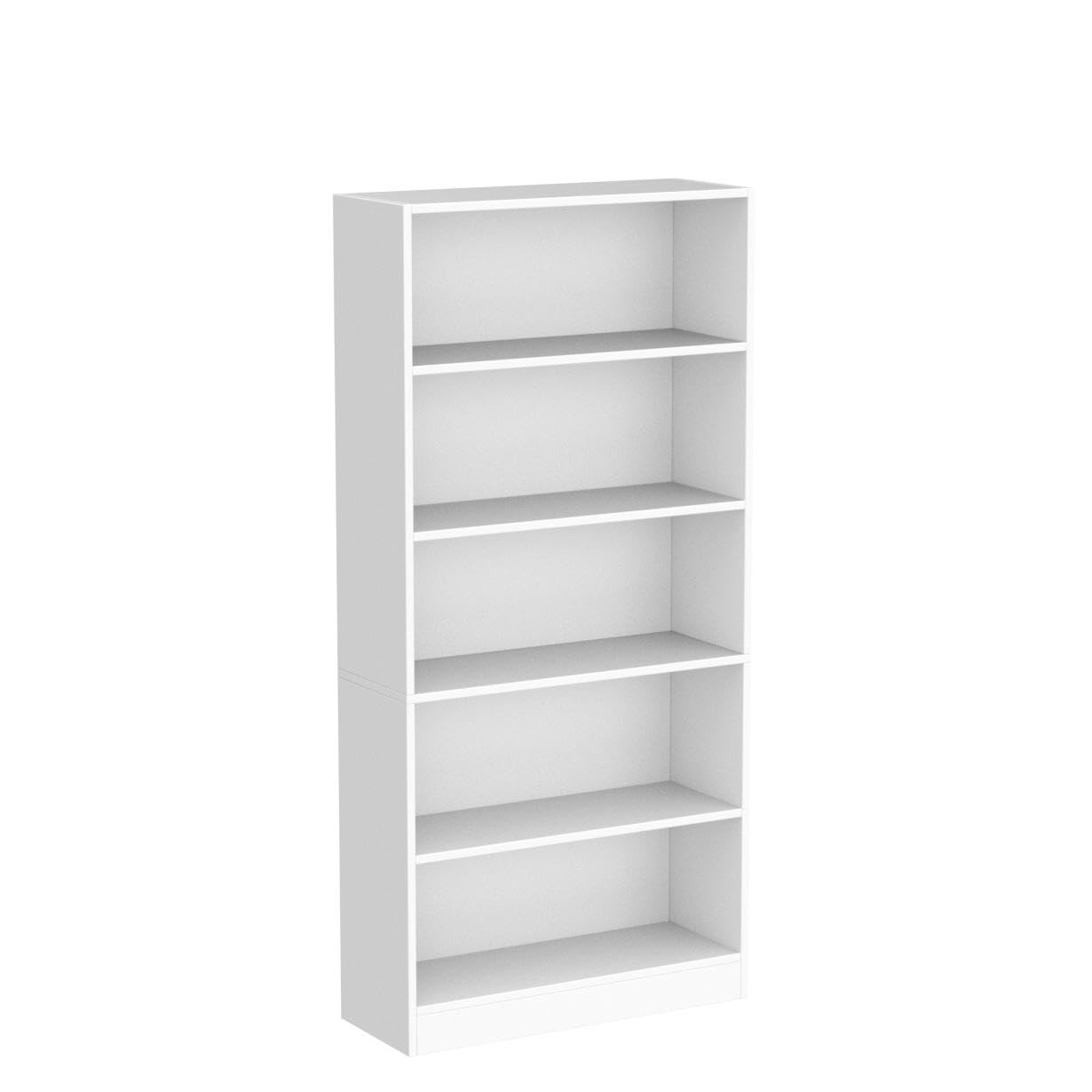 Bookshelves and Bookcases Floor Standing tall bookcase 5 Tier Display