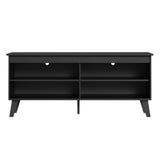 TV Stand Cabinet with 4 Shelves and Cable Management, TV Table Unit for TVs up