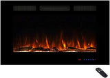 42" Recessed Electric Fireplace Insert 5 Flame Settings