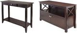 Nolan 30 x 40 x 15.98-Inch Composite Wood Console Table With Drawer