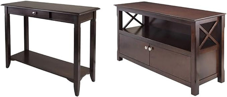 Nolan 30 x 40 x 15.98-Inch Composite Wood Console Table With Drawer