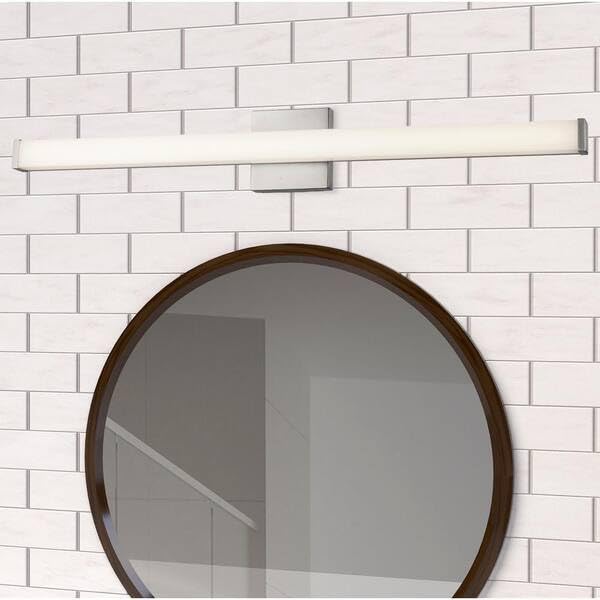 LED-22466 BN 36 Inch Contemporary LED Bath Light Vanity Fixture | Brushed Nickel