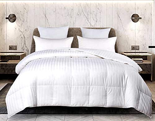All Season Natural White Down Fill King Comforter 650 Fill Power