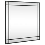 Wall Mirror in Black-  Square Design