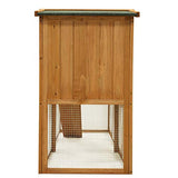 63" Outdoor Chicken Coop Wooden, Chicken Cage