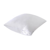 4 Pack Waterproof Down Feather Proof Pillow Protectors with Zipper King Size Set of 4 Poke Proof Bed