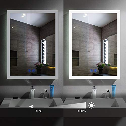 LED Bathroom Mirror with Lights, LED Mirror