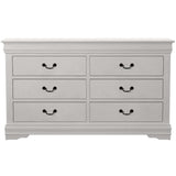 Louis Philippe Dresser in White