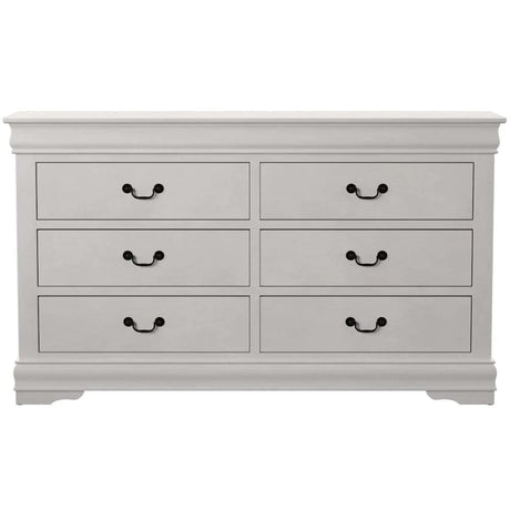 Louis Philippe Dresser in White