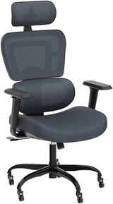 Office Chair - Mesh Office Chair High Back, Rolling Desk Chair, Executive Swivel Chair,