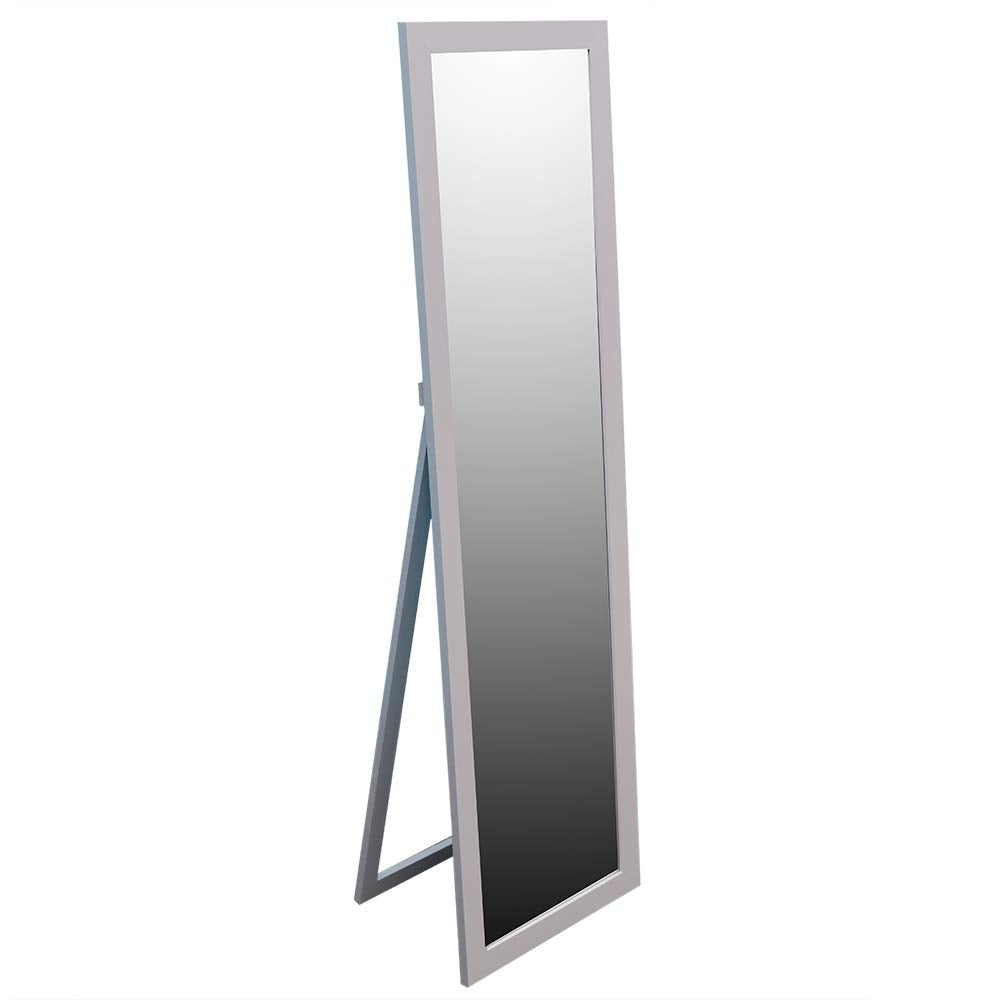 Basics DM47799 Full Length Mirror, 11" x 47", Grey