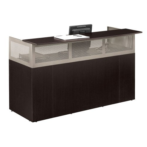 Modern Reception Desk with Counter Front Desk Retail Checkout Counter Office Lobby