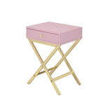 Table in Pink & Gold