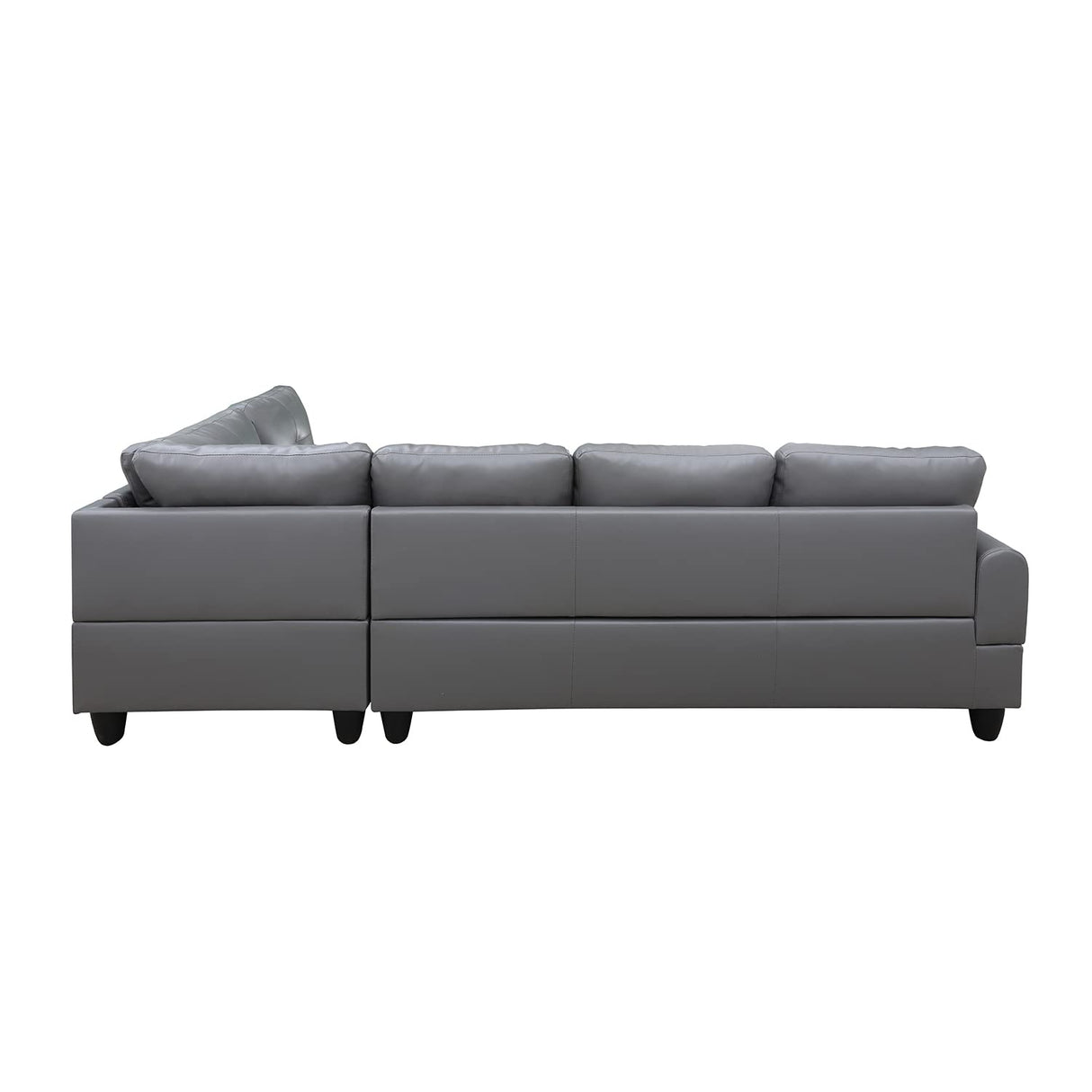 Modular Sectional Sofa Set, Oversized L Shaped Sofa Couch with Ottomans