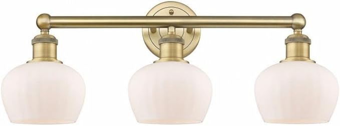 Lighting Fenton - 3 Light Bath Vanity in Industrial Style-10 Inches Tall and 24.5 Inches